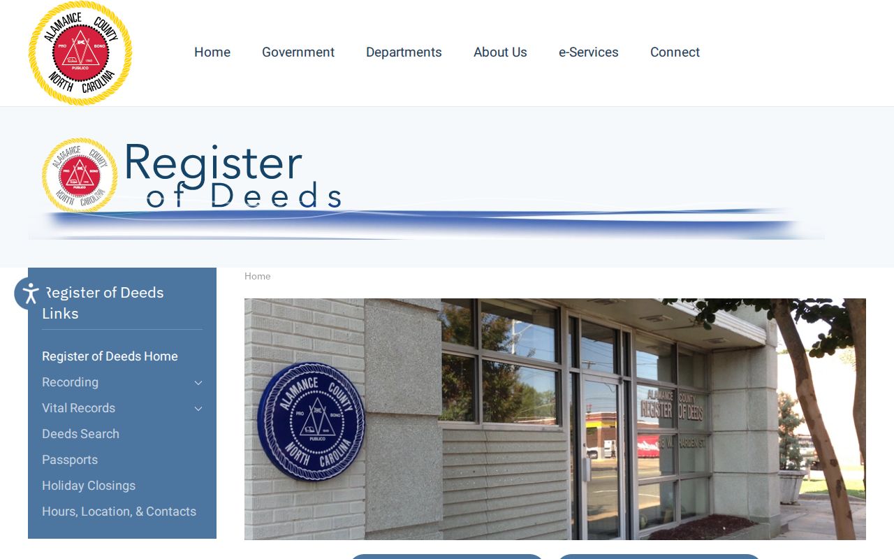 Burlington street directory Register of Deeds source