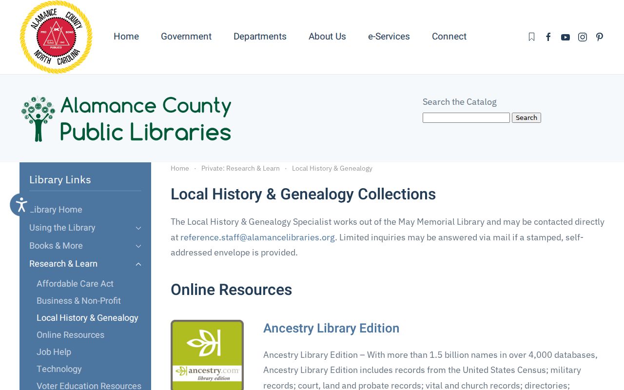 Burlington residents directory May Memorial local history resources