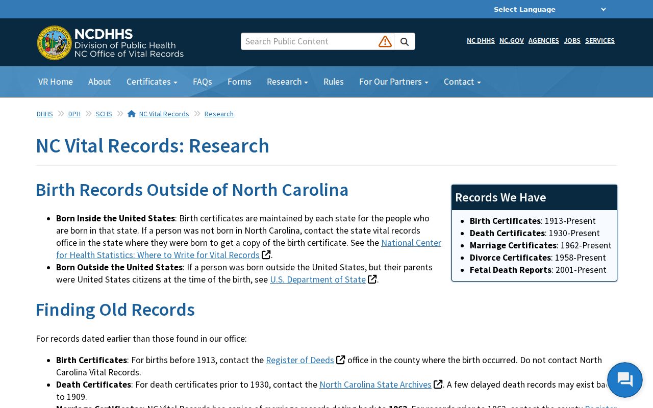 Burlington resident lookup with North Carolina vital records research guidance